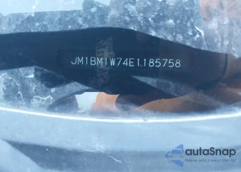 2014 Mazda Mazda3 I Grand Touring z USA, uszkodzony, nr VIN JM1BM1W74E1185758